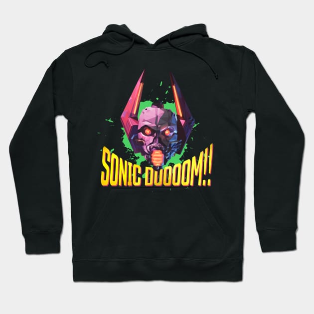 Sonic Doooom!! Hoodie by LI1L